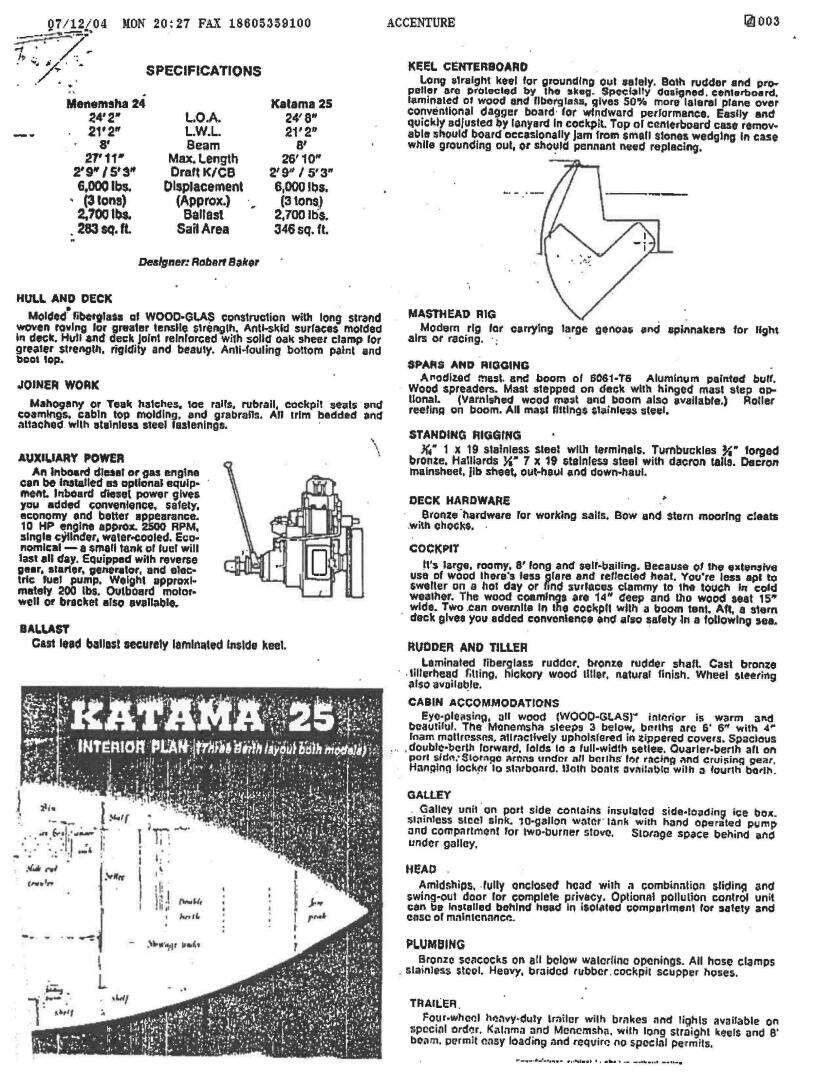 1973 Custom Menemsha 24 - Image 16