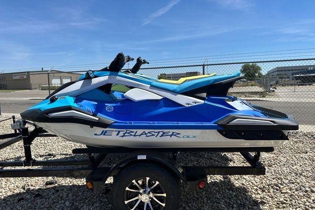2026 Yamaha WaveRunner JETBLASTER DLX 3-AZURE BLUE/WHITE - 19