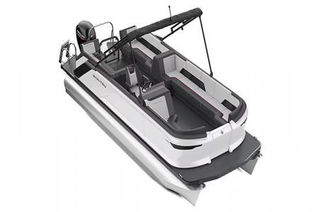 2025 Manitou Cruise 22 Bench Twin Tube
