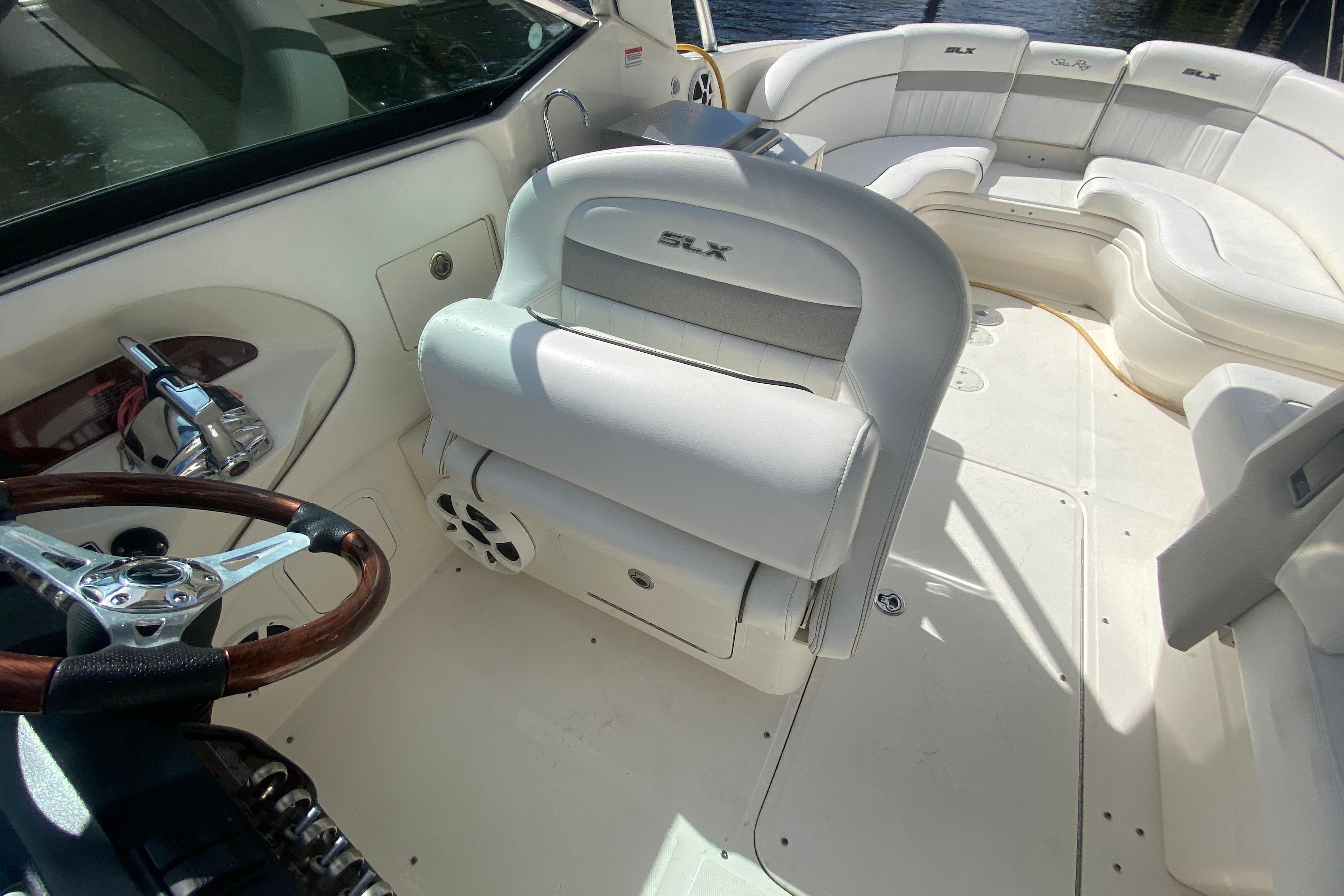 Helm Seating with Flip Up Bolster