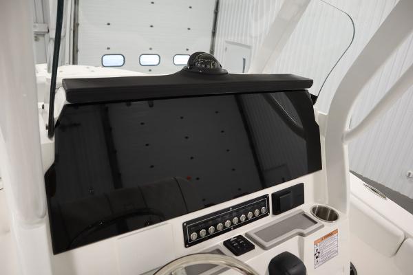 2025 Sea Fox 228 Commander dashboard with modern controls and sleek design.
