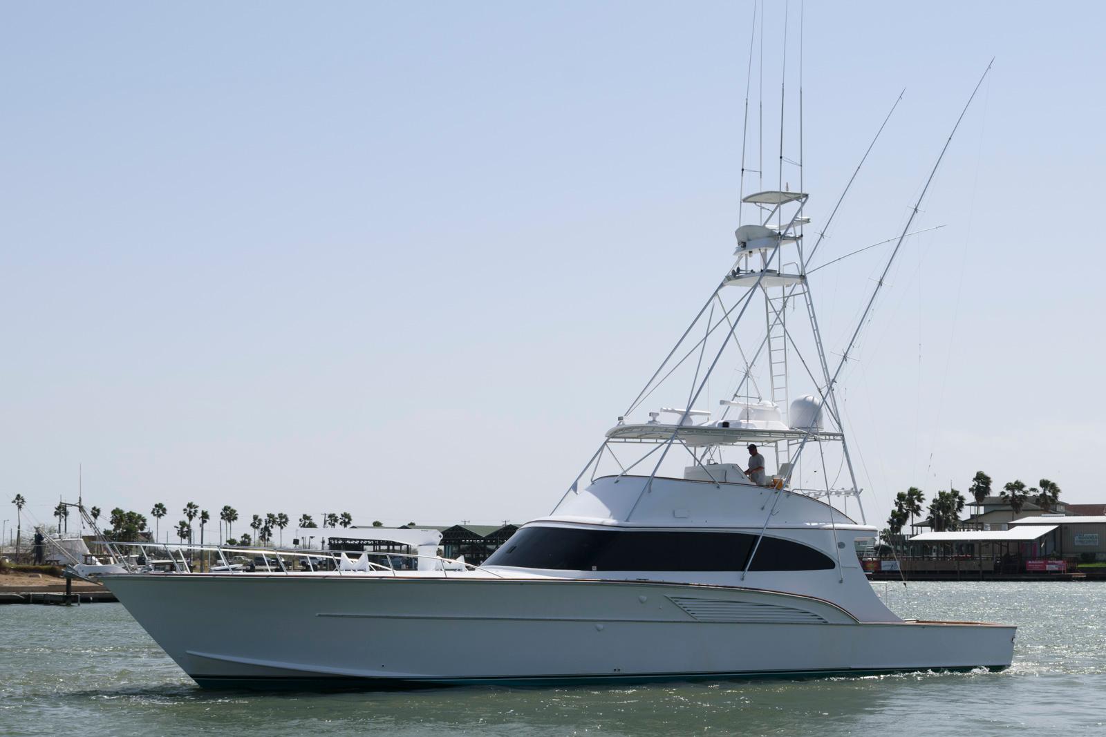 1998 Huckins 70 Sportfish Convertible