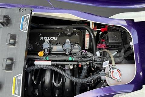 2025 Sea-Doo GTI SE 130 engine compartment showcasing Rotax engine components.