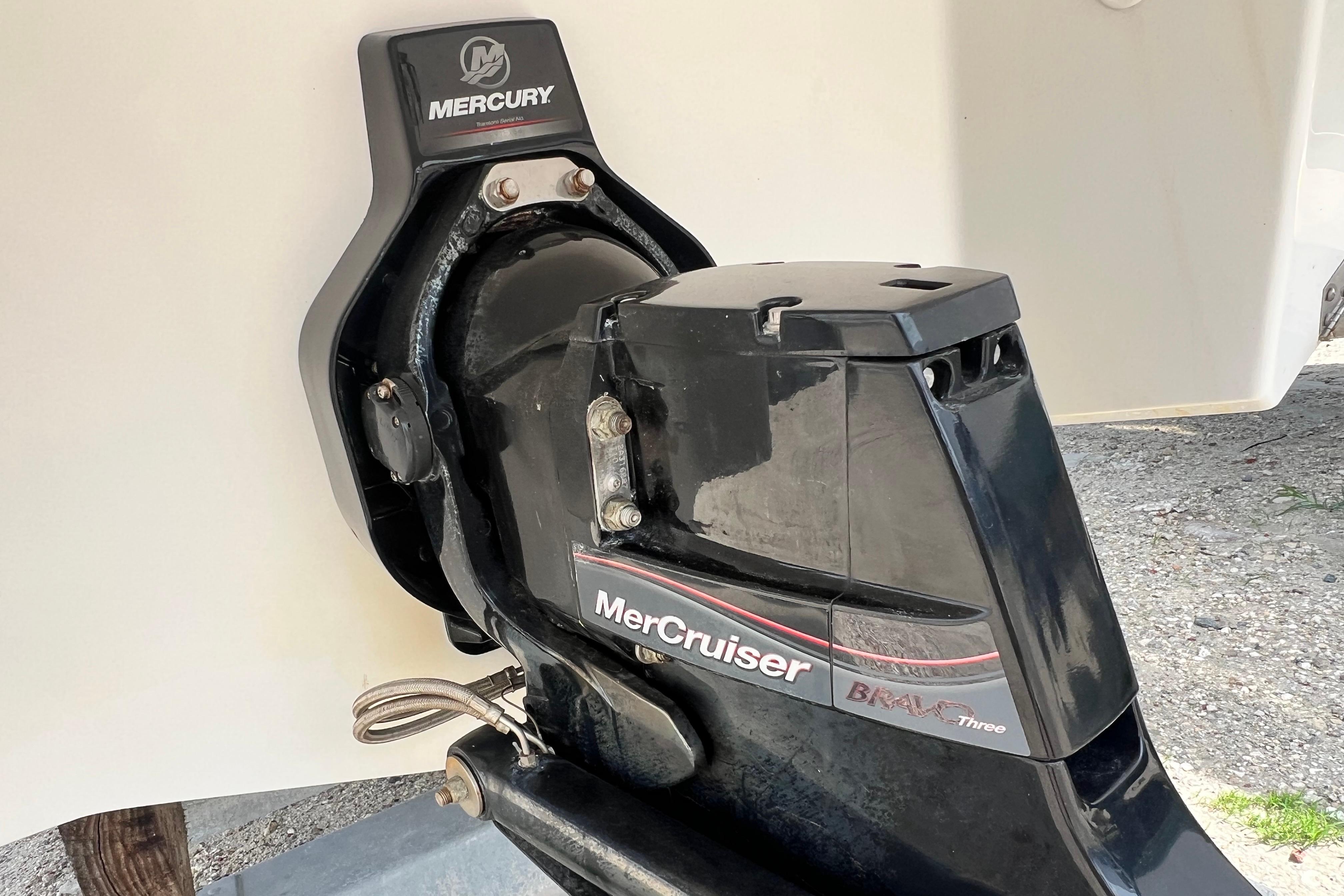 MerCruiser Bravo Three outdrive on 2015 Monterey 268SS Super Sport boat.
