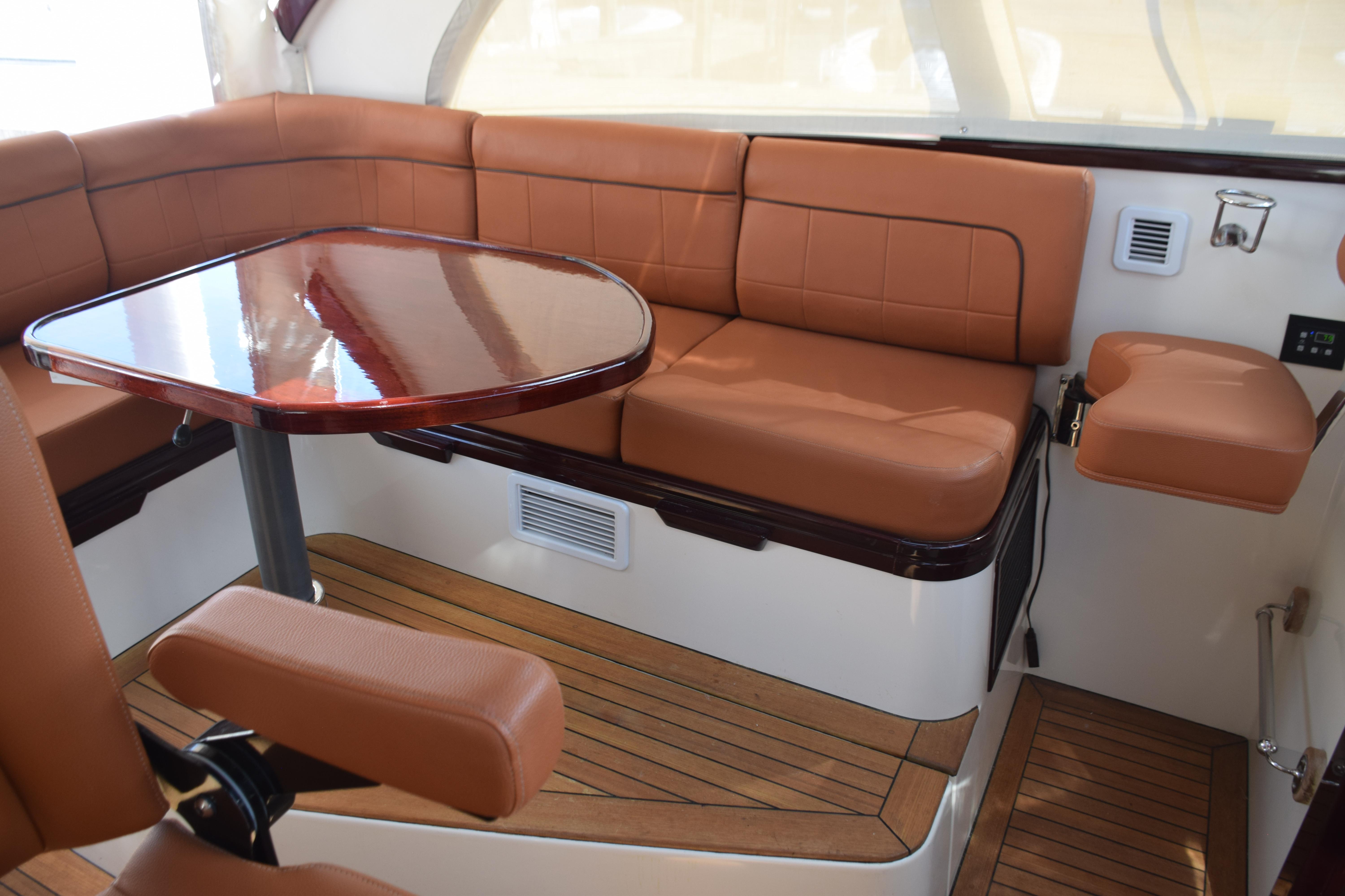 Air conditioned Helm Deck