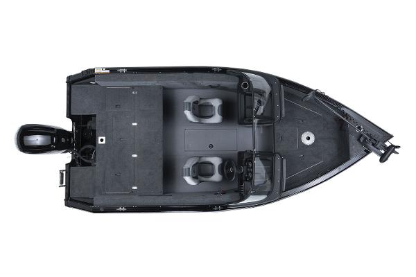 Manufacturer Provided Image: 2025 Princecraft Sport 175 MAX boat, top view, showcasing spacious interior and seating arrangement.
