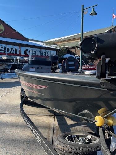2025 Ranger VS1782SC Angler boat on trailer at dealership.