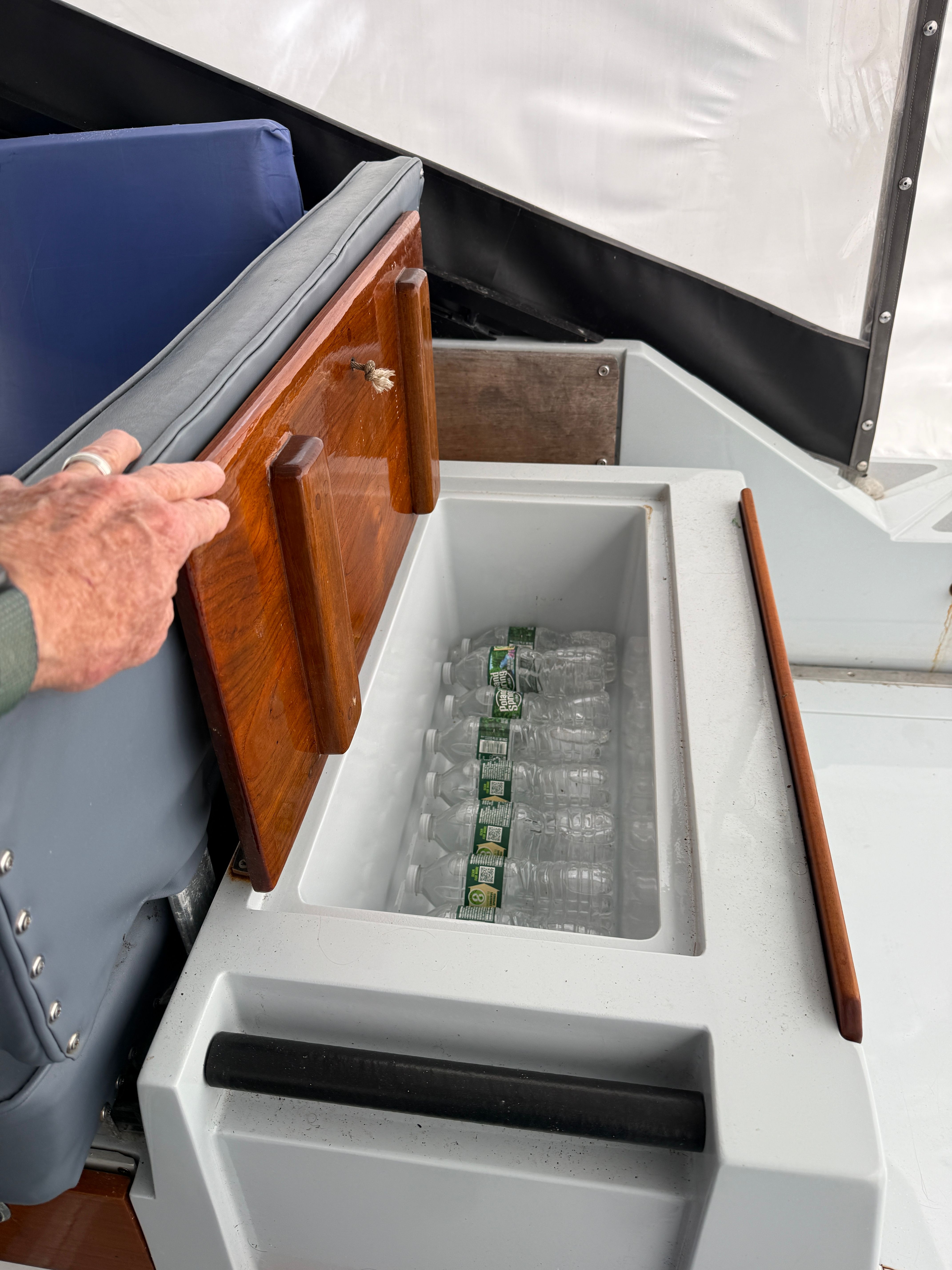 Starboard seat storage.JPG