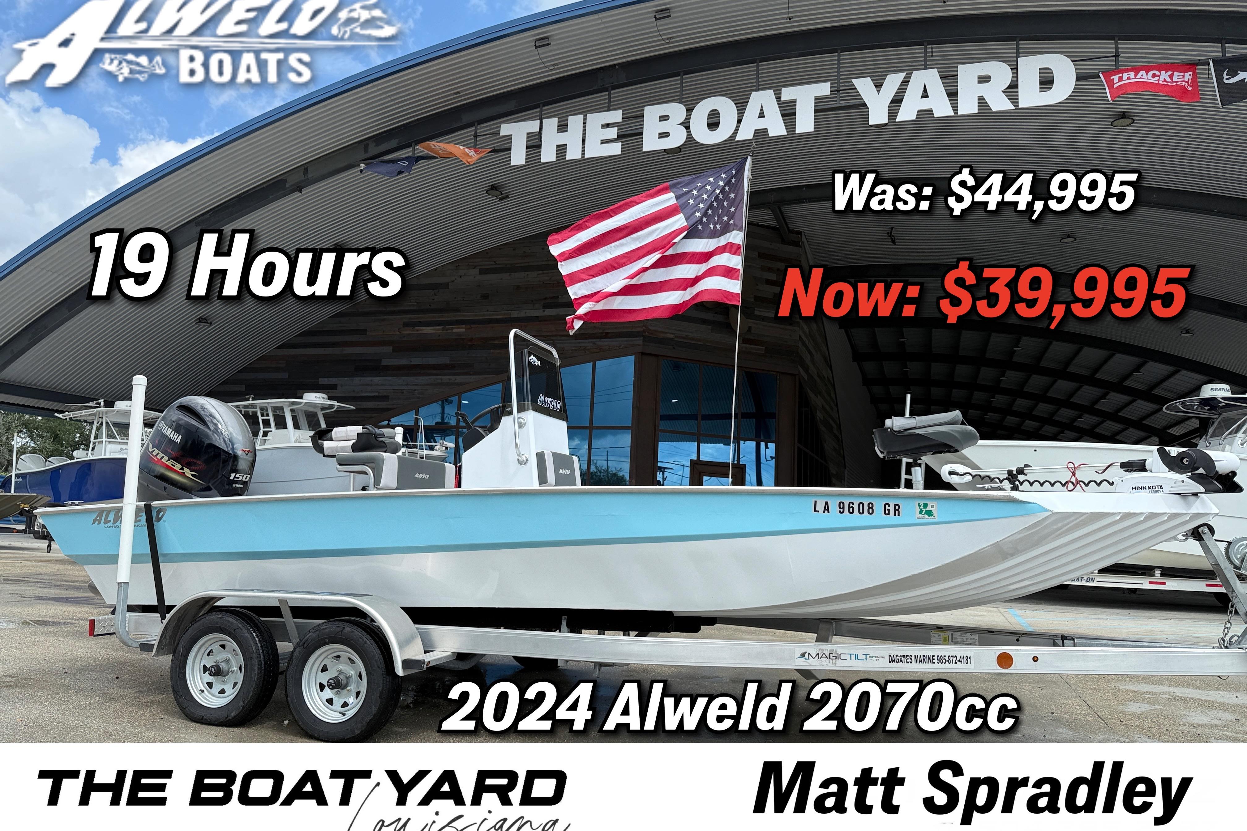 2024 Alweld 2070VVCC Bay Boat