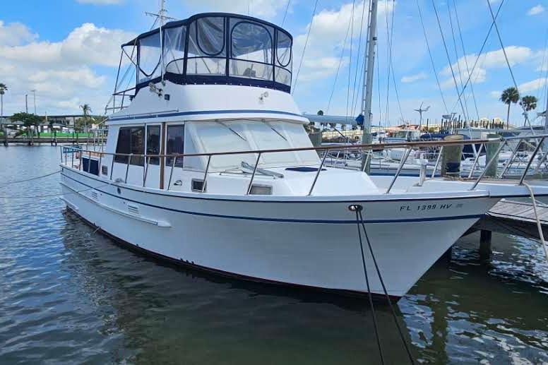 1988 Monk Overseas Motor Cruiser