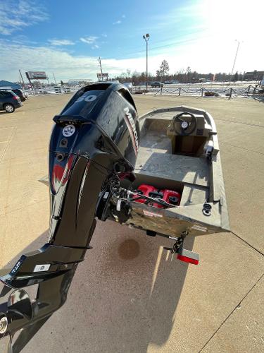 2024 Tracker Grizzly 1648 SC boat with Mercury outboard motor.