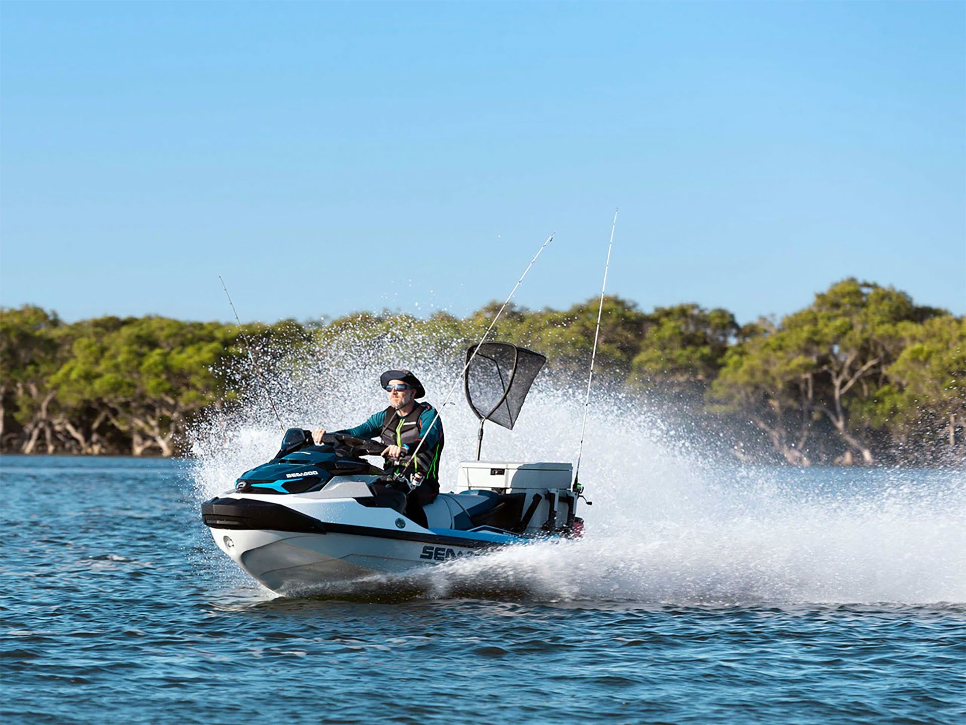 2024 Sea-Doo FishPro Sport 170 iDF iBR Sound System - 9