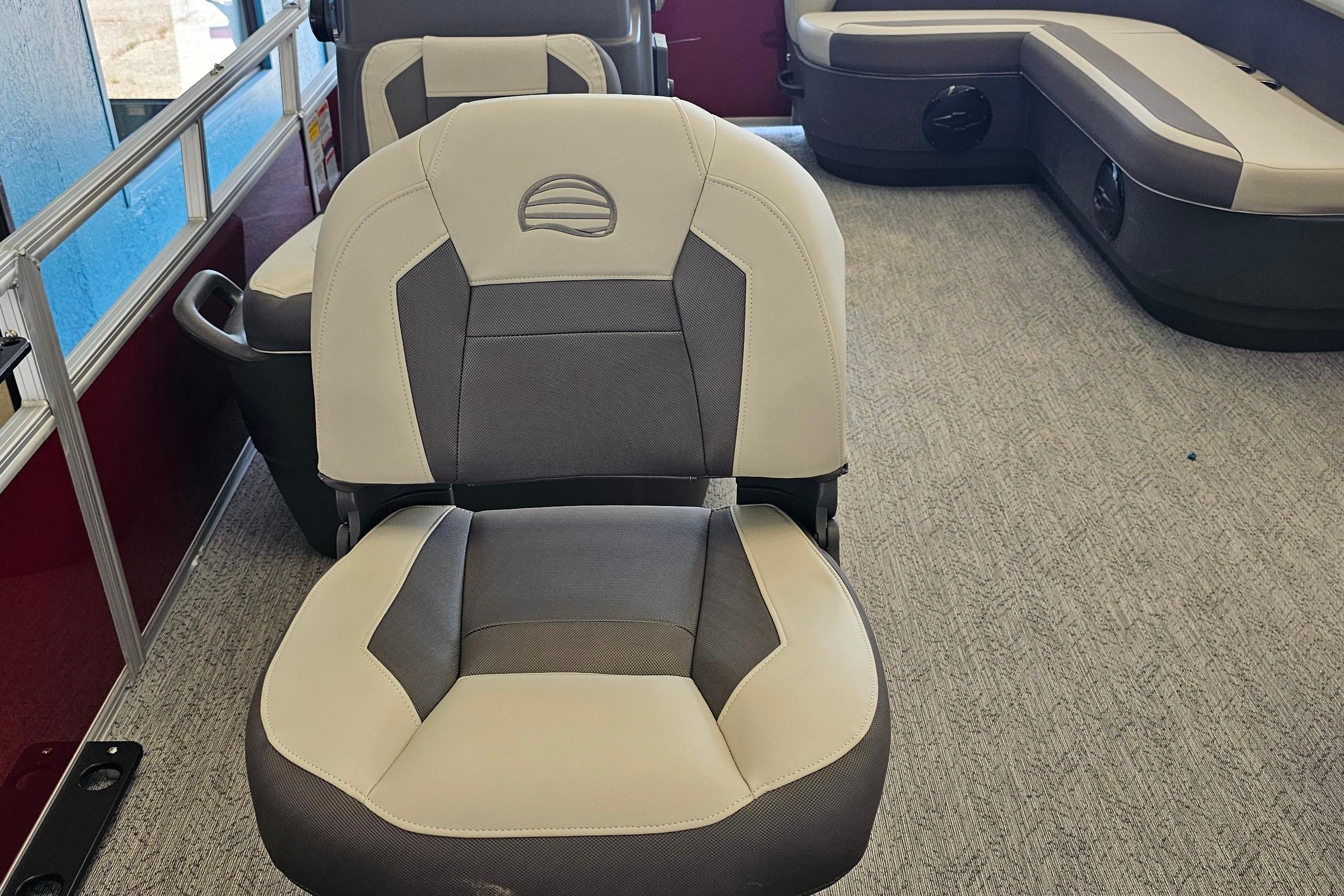 2026 Sun Tracker Bass Buggy 16 XL Select interior with comfortable seating.