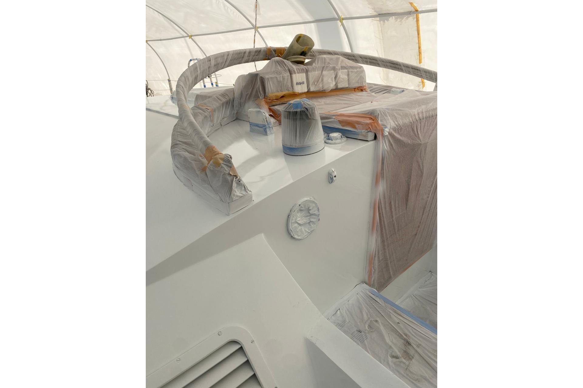 Cockpit under renovation