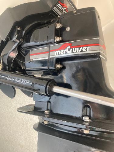 MerCruiser drive unit on 1992 Regal Valanti 200 boat.