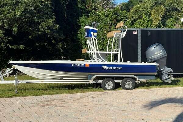 1986 Dolphin 18 Skiff