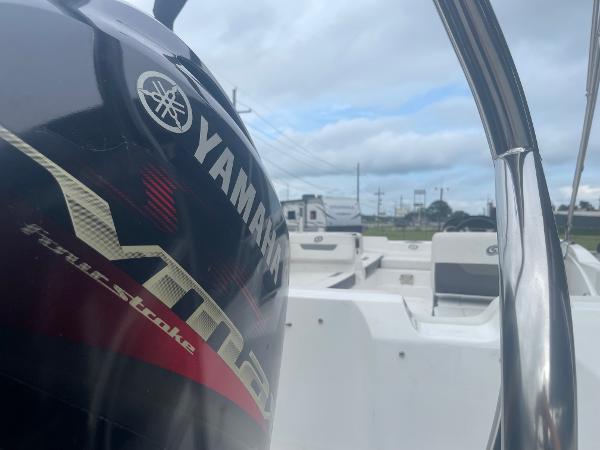 2022 Hurricane SS185 OB boat with Yamaha outboard motor.