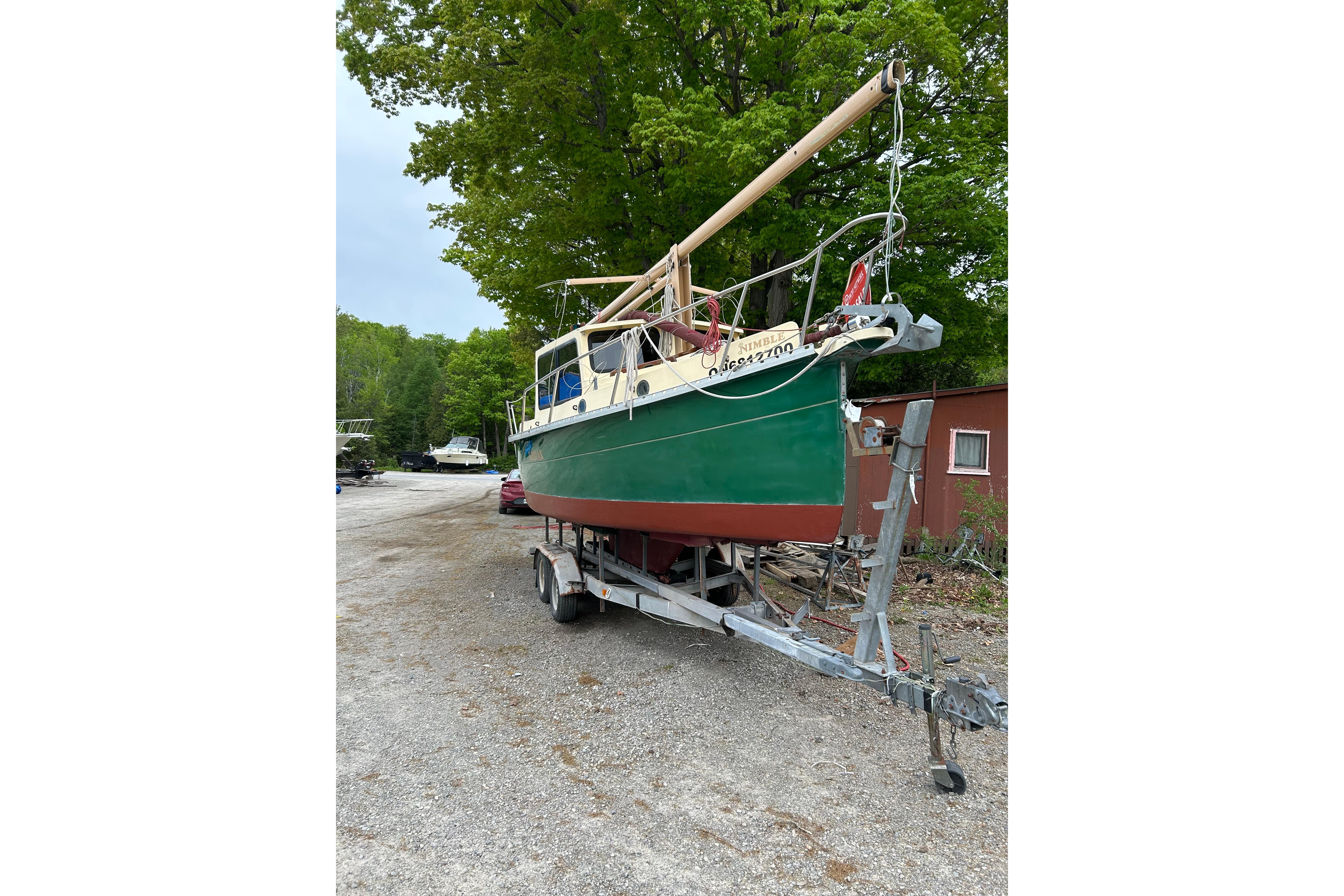 1997 Nimble Kodiak Pilothouse Motor Sailor