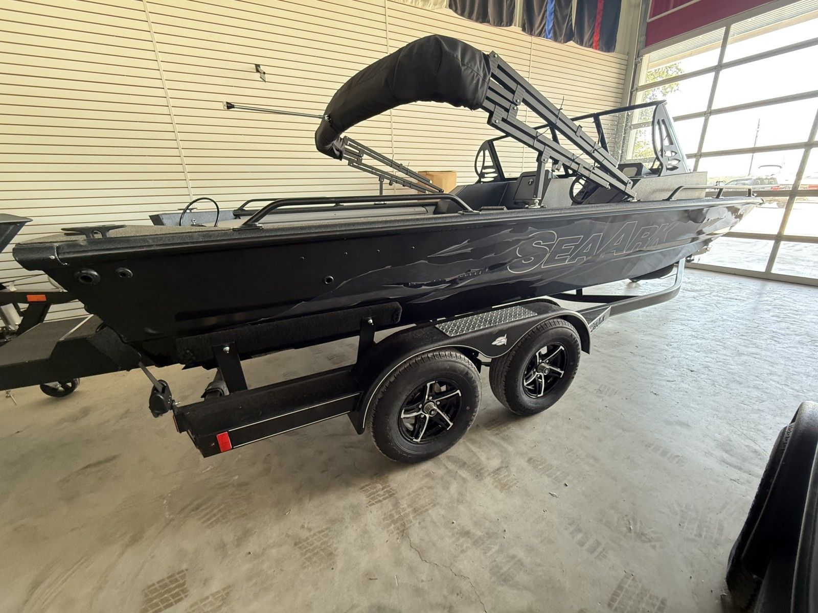 2026 SeaArk Protege with 200HP Suzuki and Custom tandem axle trailer