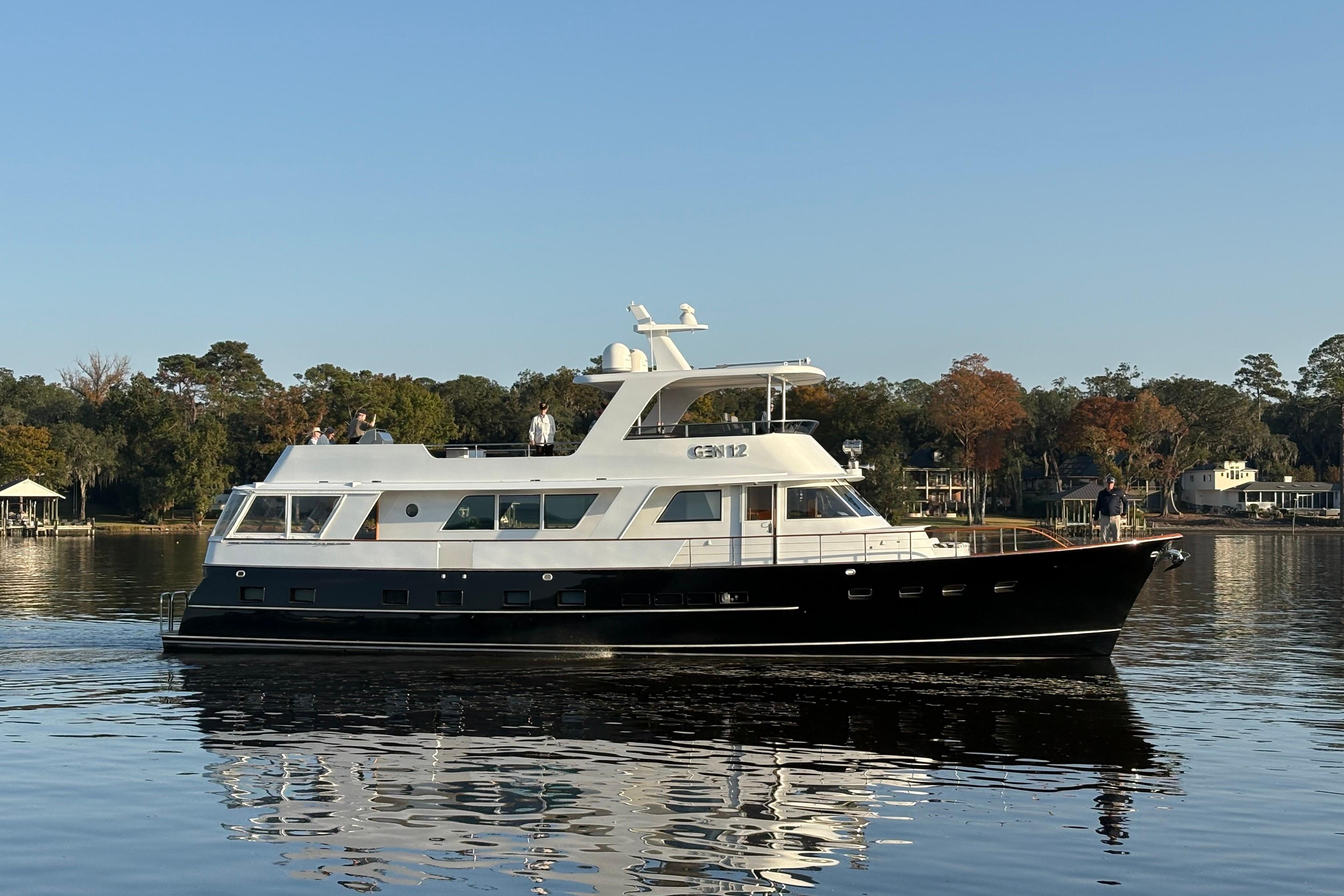 1976 Burger Flush Deck Motor Yacht