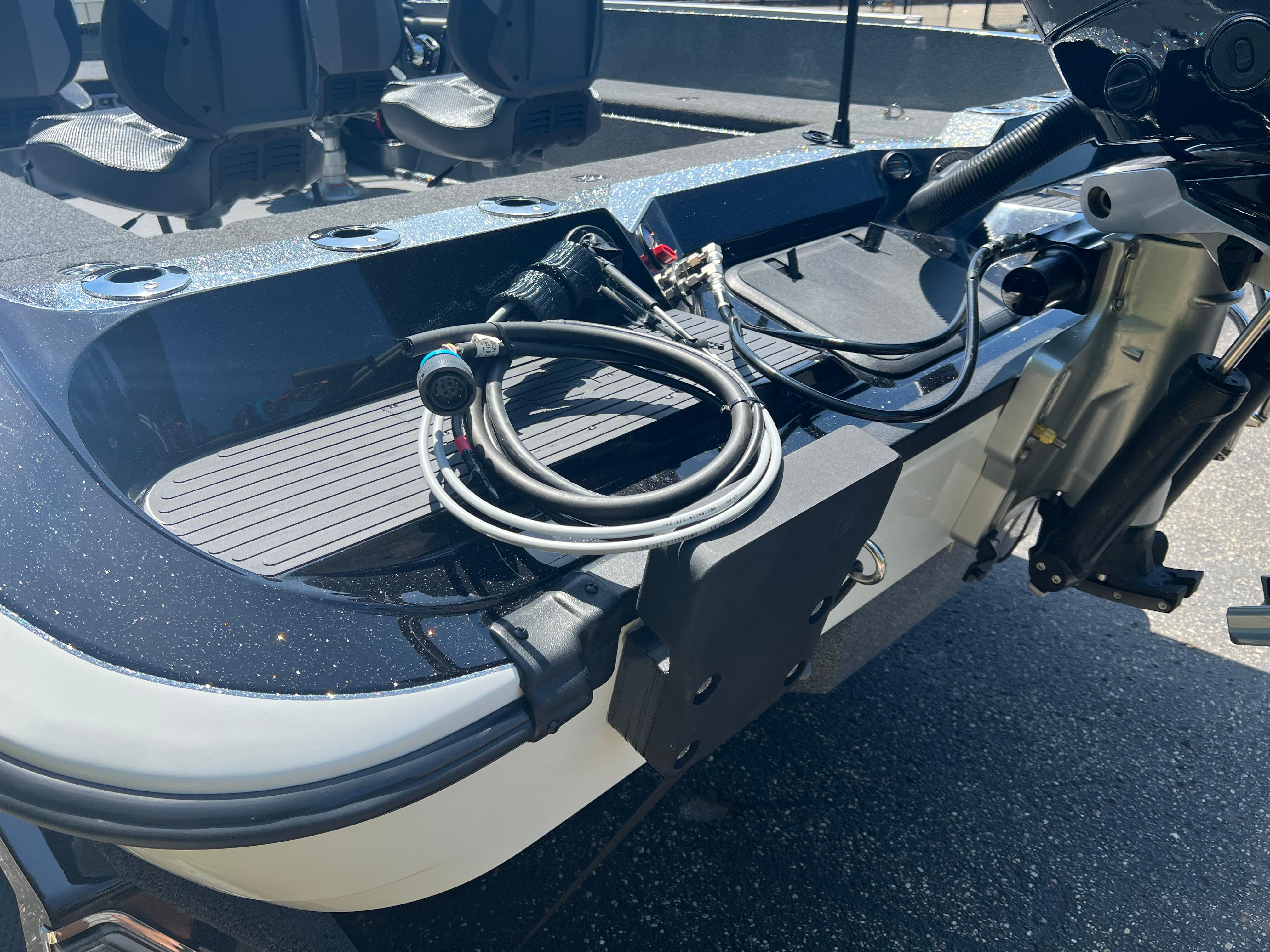 2025 Ranger 621FS Cup Equipped boat with motor and wiring details.