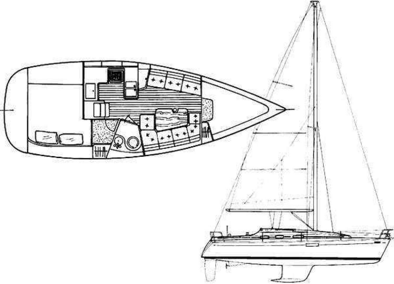 1996 Beneteau Oceanis 321 - Image 14