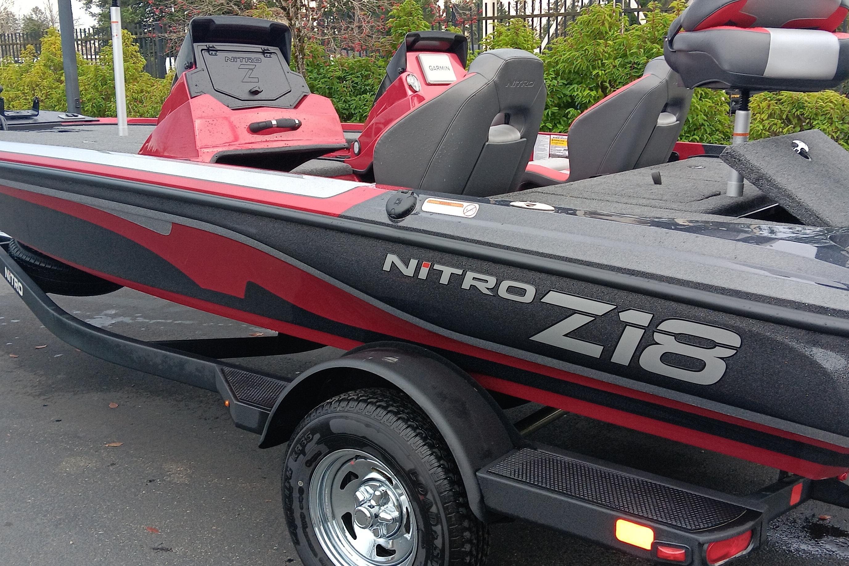 2026 Nitro Z18 Pro boat with sleek design and modern features.