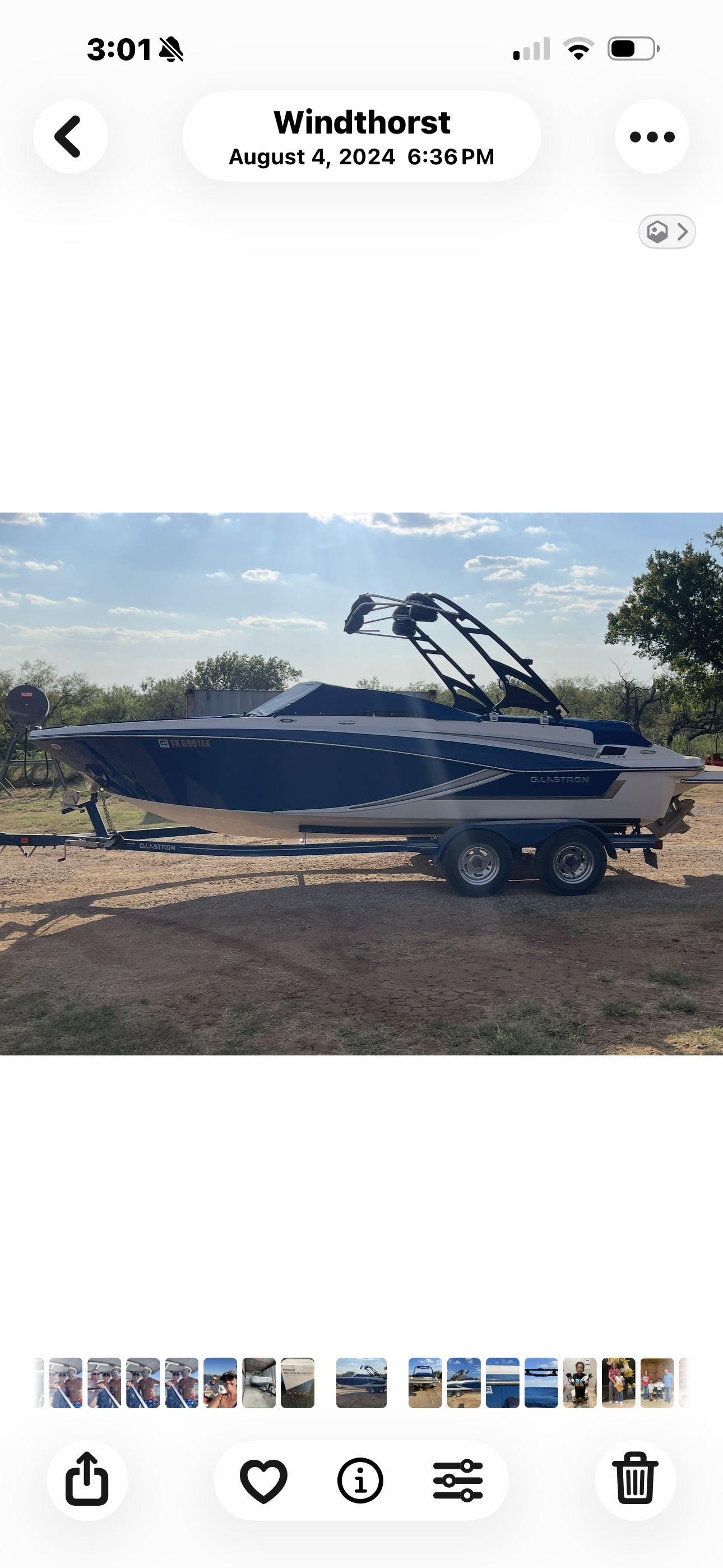 2018 Glastron GT 225