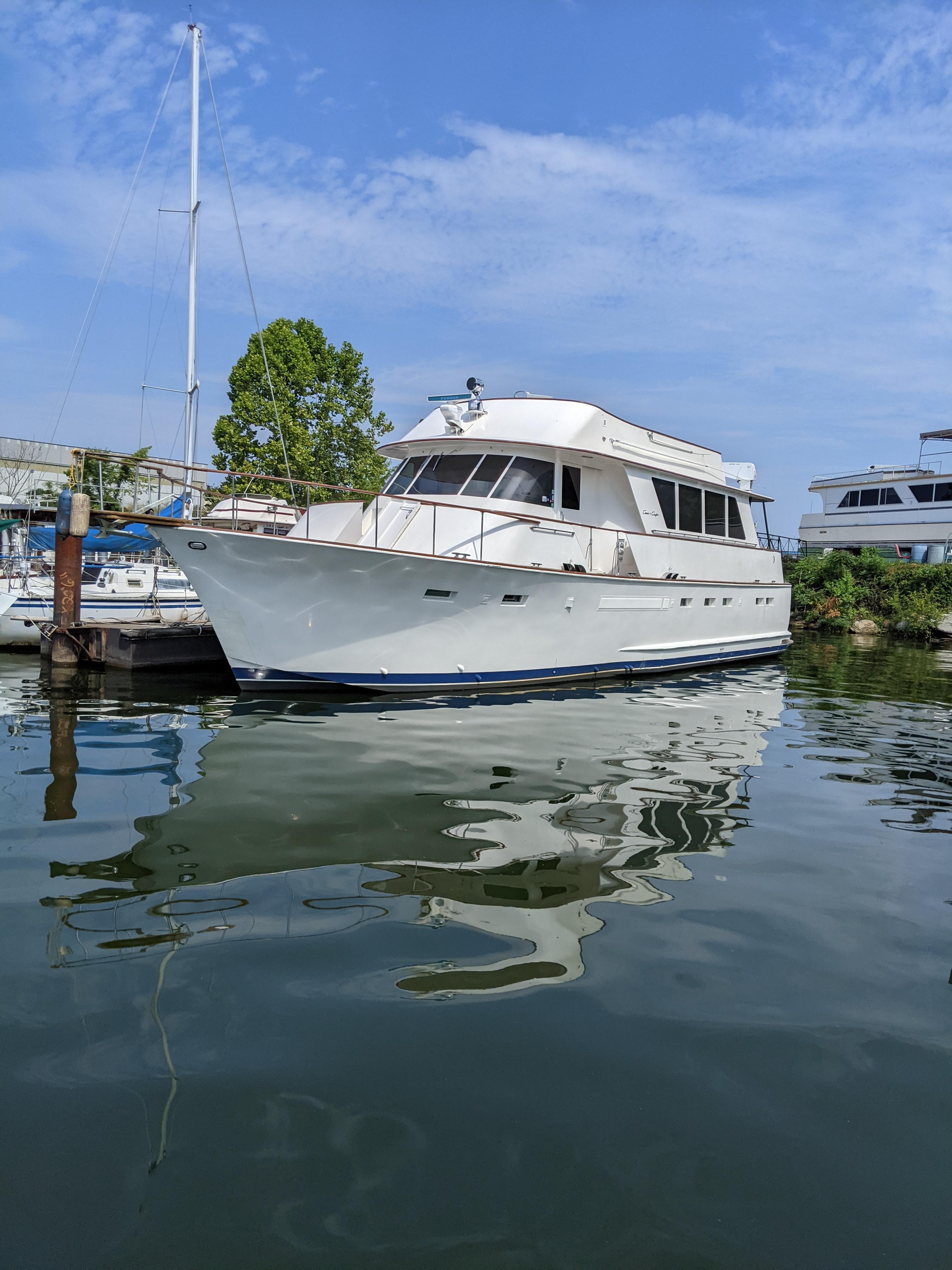 1976 Chris-Craft 60 Roamer Flush Deck