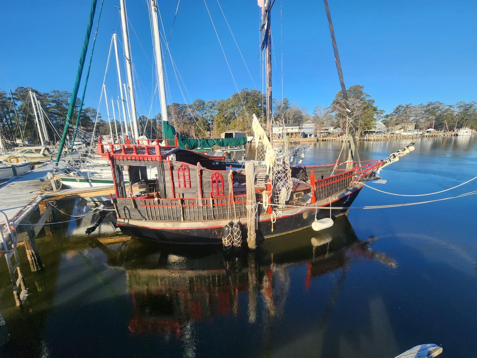 1982 Watkins 27 Pirate Ship!