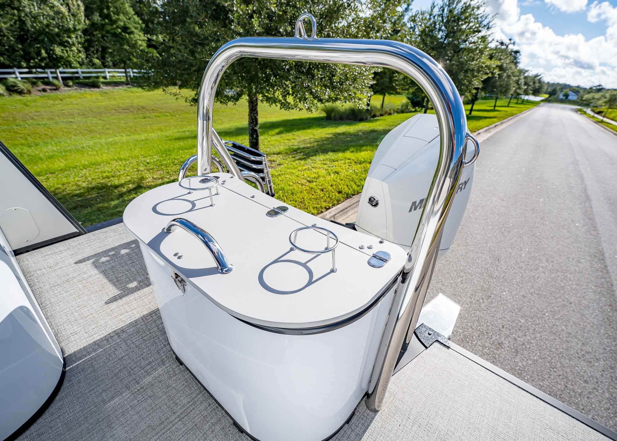 2025 Tahoe Pontoon Cascade 25 Quad Lounge - 27