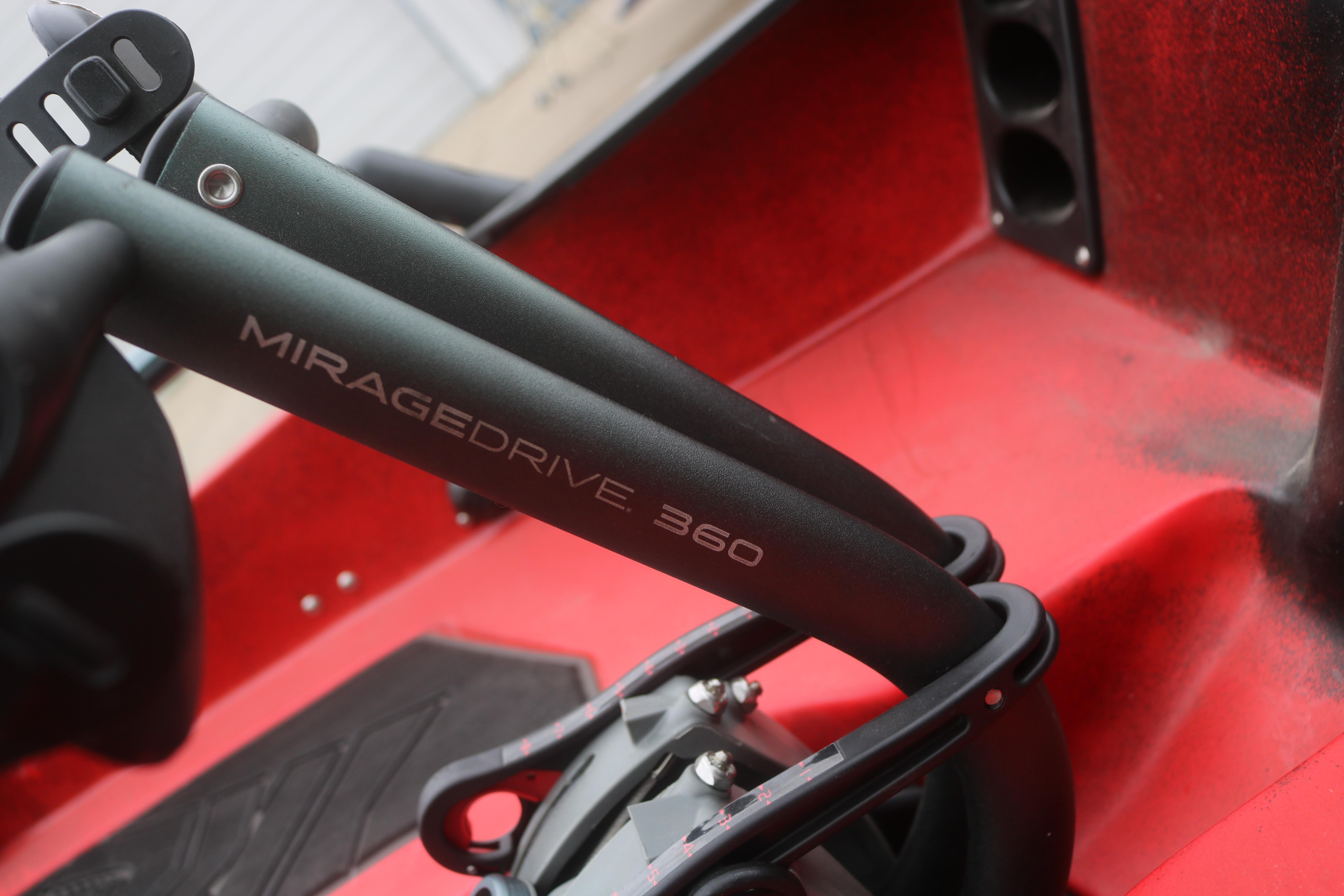 2023 Hobie Mirage Pro Angler 14 with MirageDrive 360 pedal system.