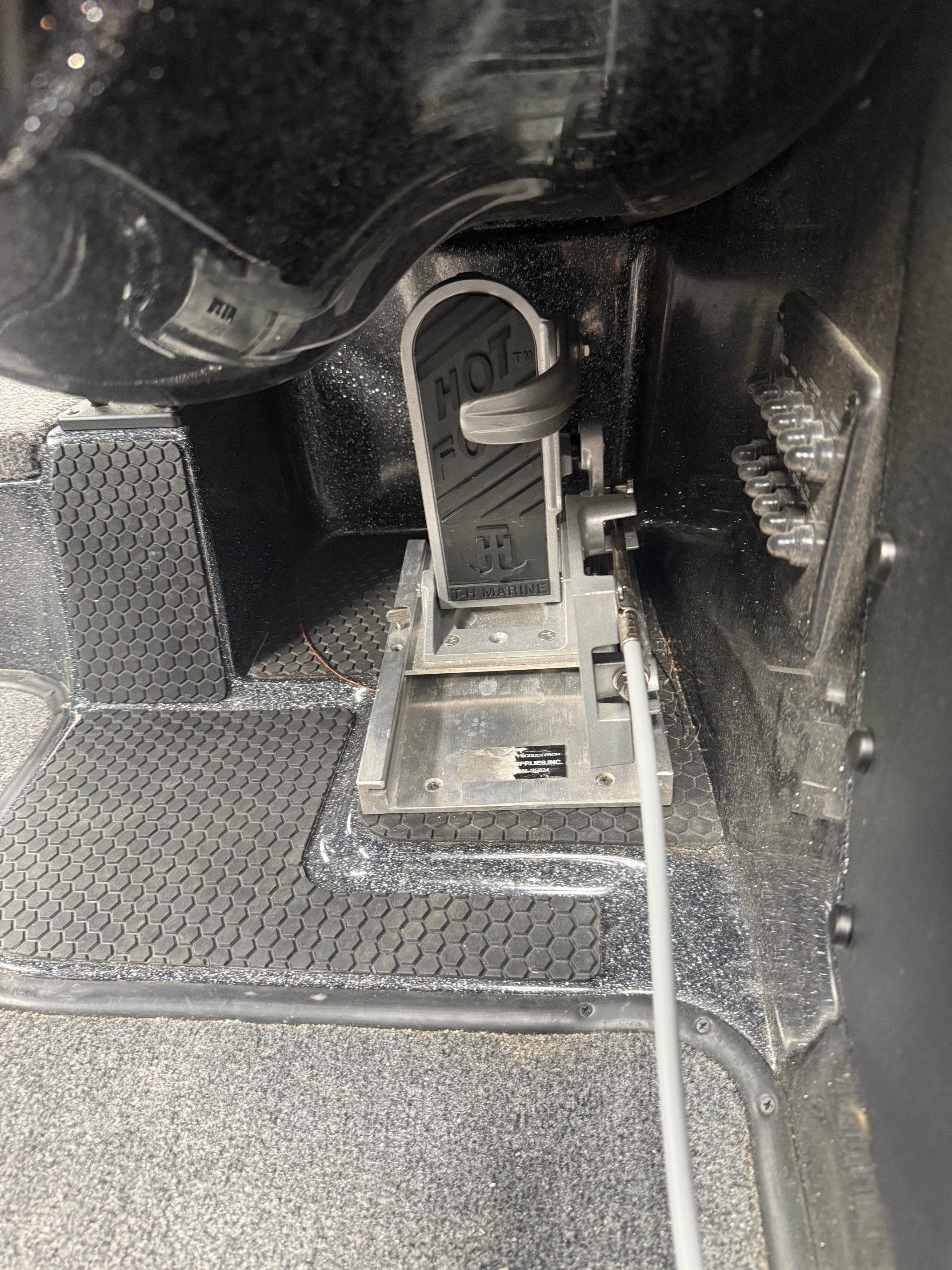 Interior of a 2025 Phoenix 721 ZXL with pedal view.