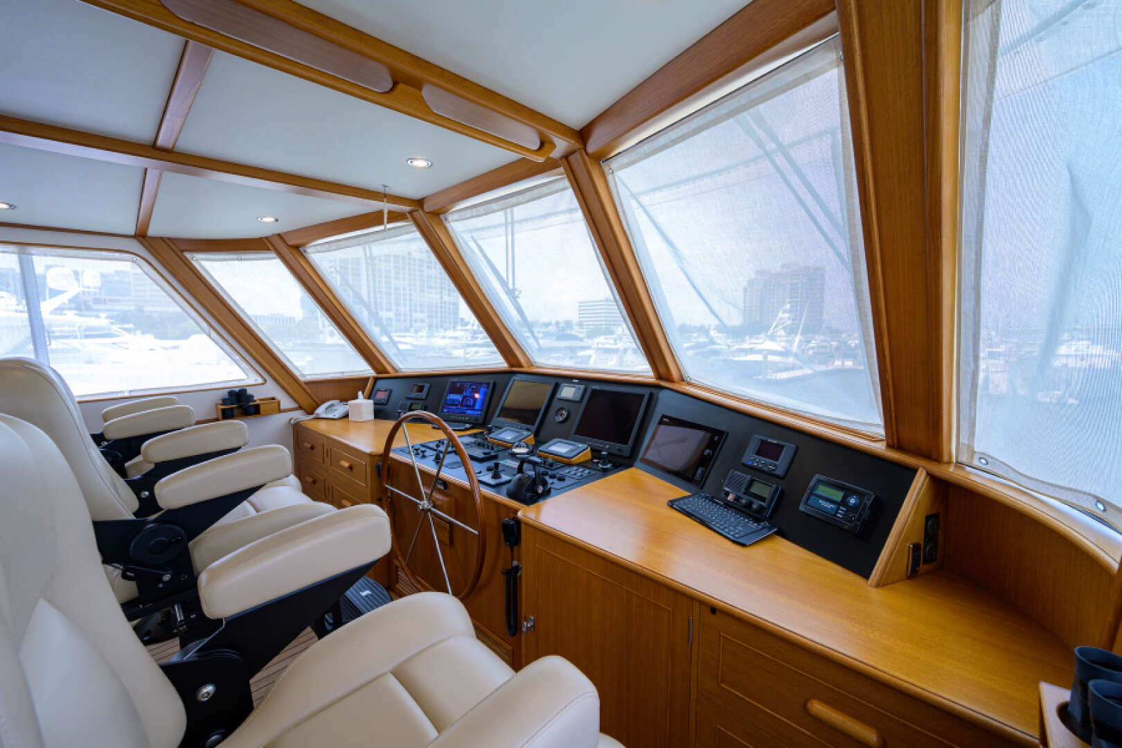 2003 New England Boatworks Enclosed Raised Pilothouse - Image 36