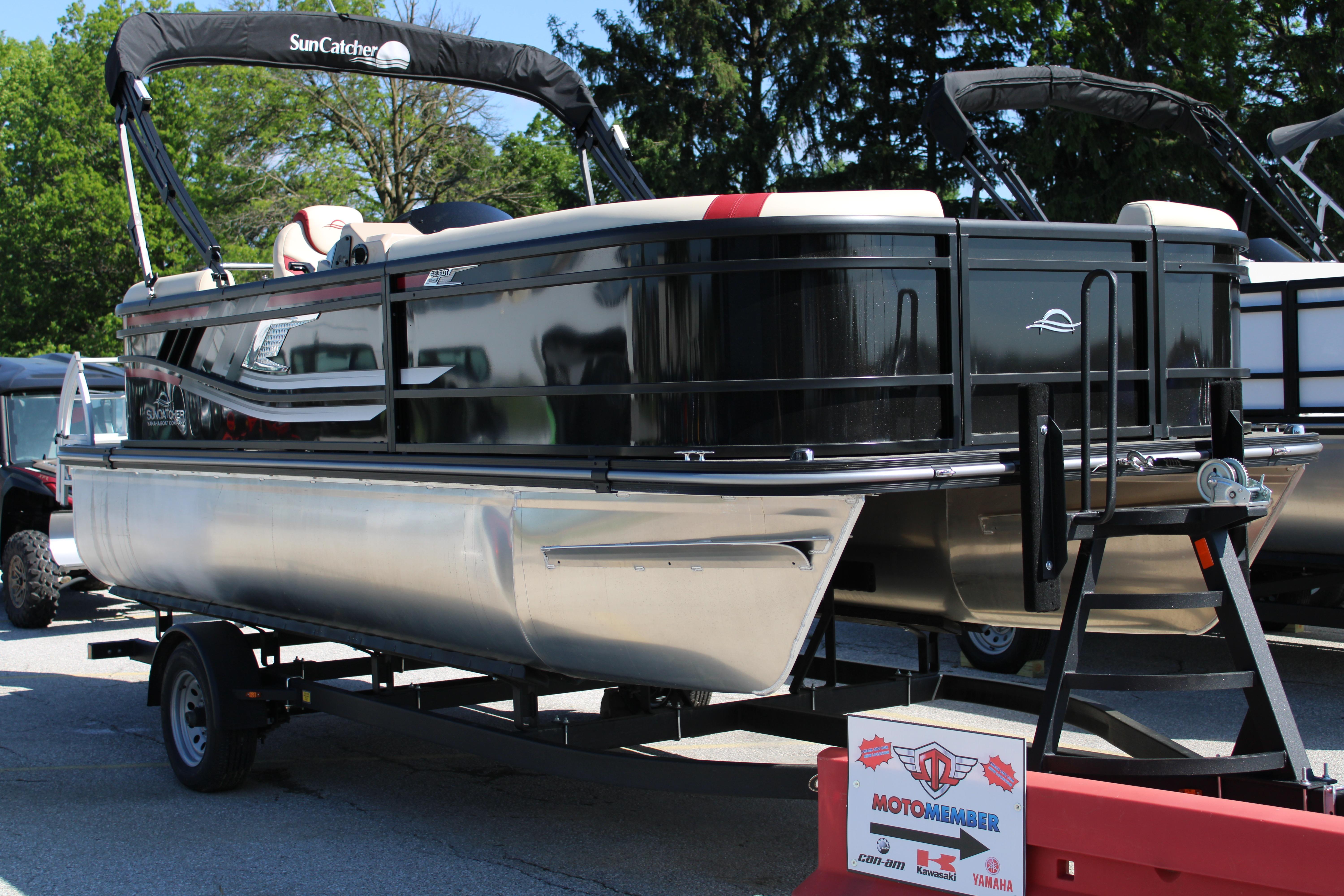 2025 SunCatcher Select 20RC, 90hp Yamaha, Trailer