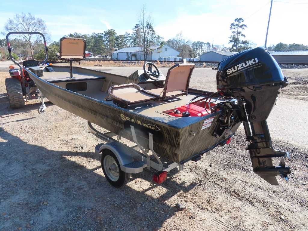 2026 SeaArk 1648 Special Suzuki 30 Trailer - 15