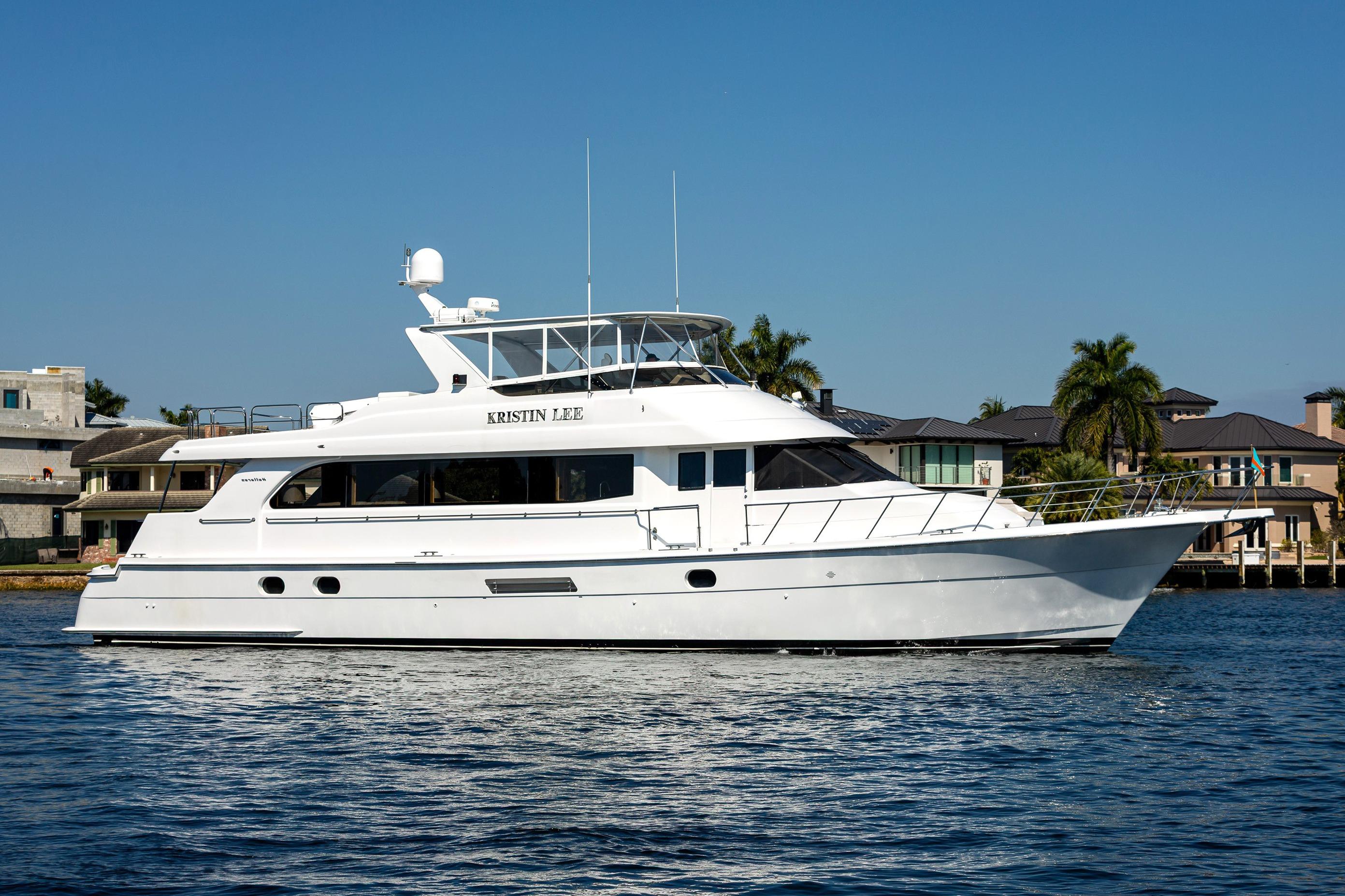 2001 Hatteras 75 Cockpit Motor Yacht