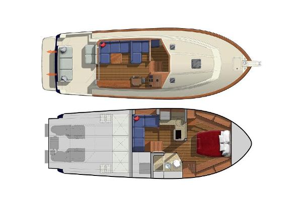 Layout of the Sabre 38 Salon Express 2027