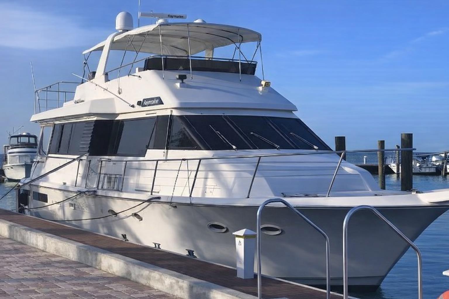 1990 Viking Extended Aft Deck Motor Yacht