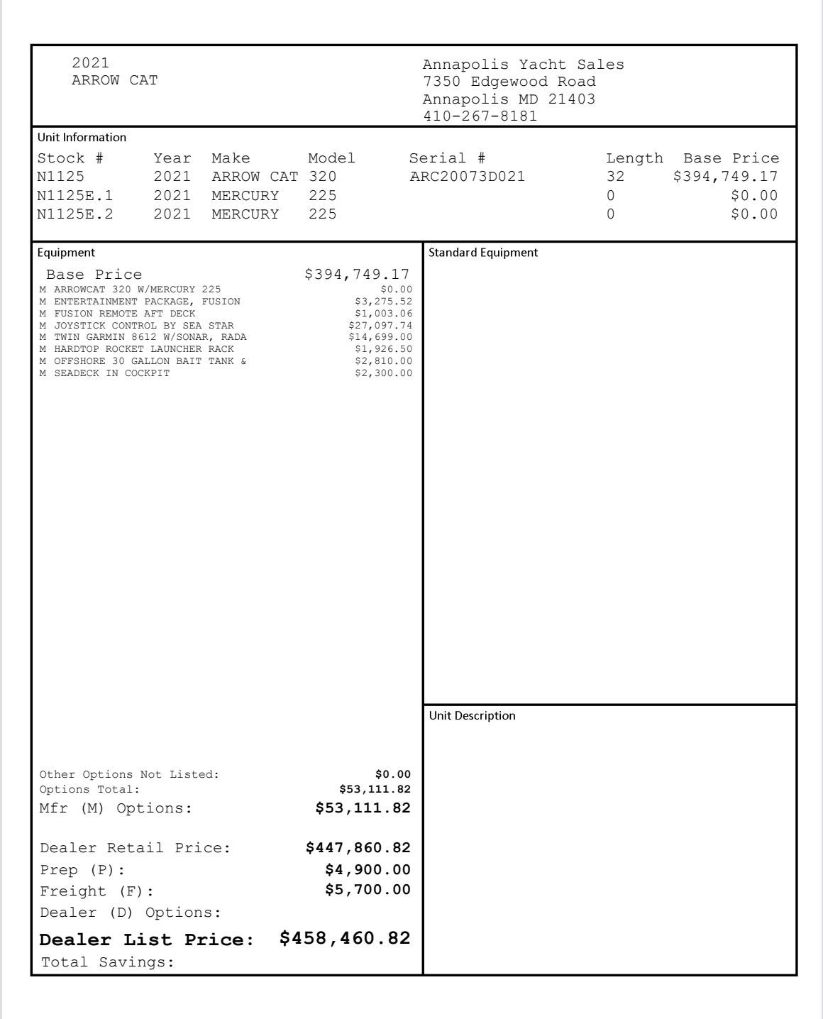 2021 ArrowCat 320 Coupe - 22
