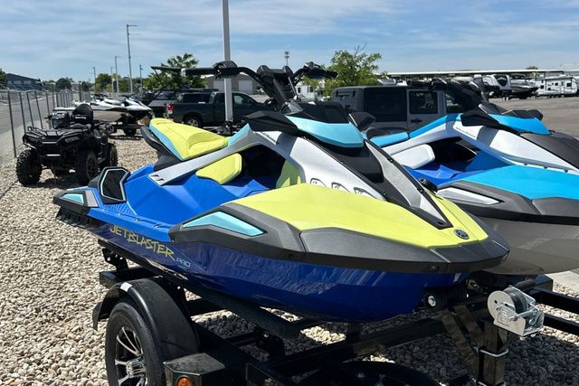 2026 Yamaha WaveRunner JETBLASTER PRO 3-AZURE BLUE/LUNAR YELLOW - 20