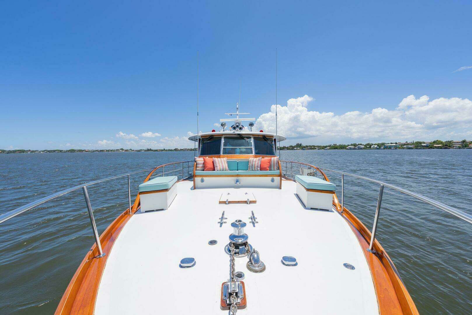 1970 Trumpy Houseboat - Image 36
