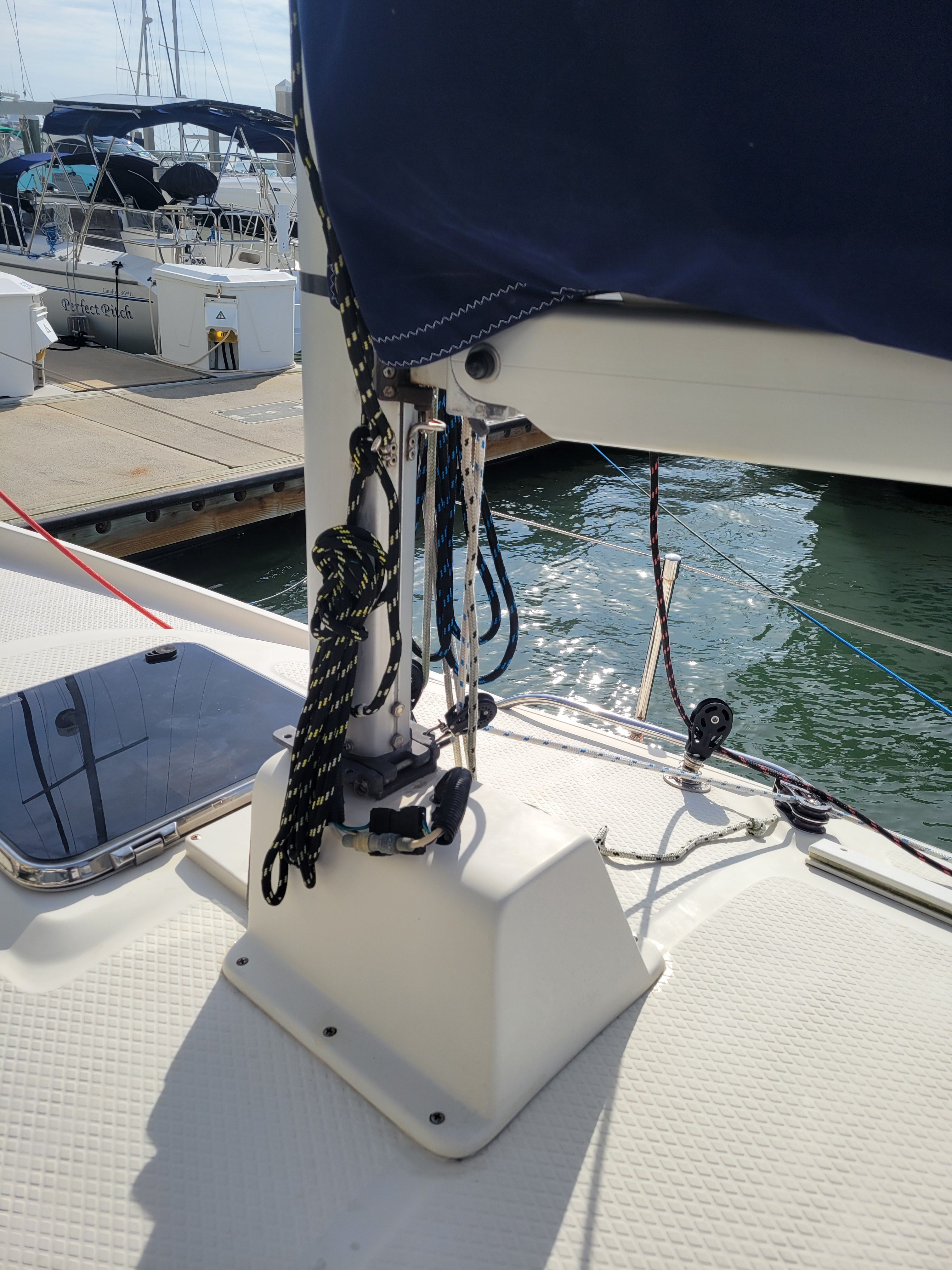 Sailboat Hake Seaward 26 RK, 2018, docked at marina.