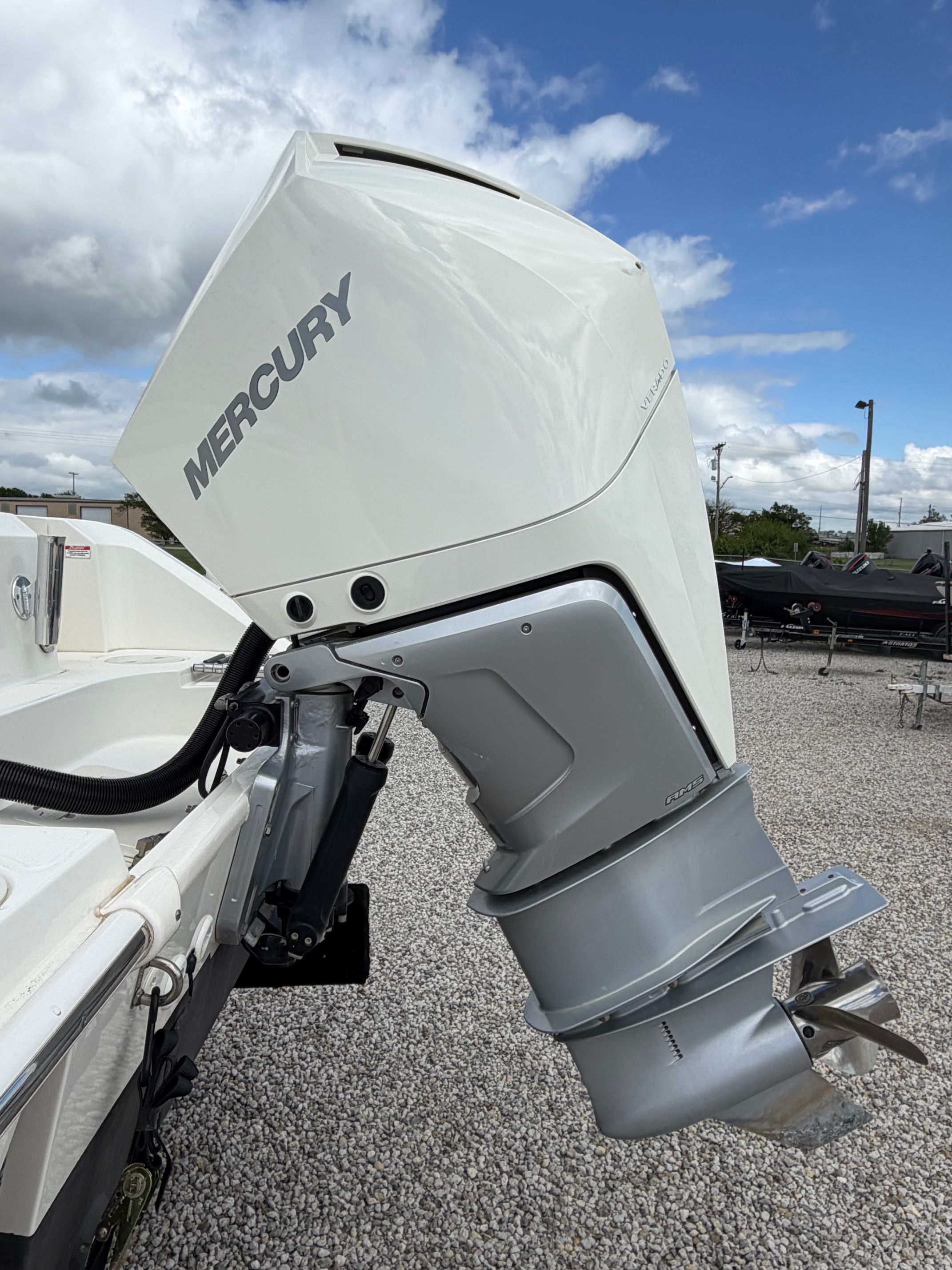 2020 Boston Whaler 230 Outrage with Mercury outboard motor.