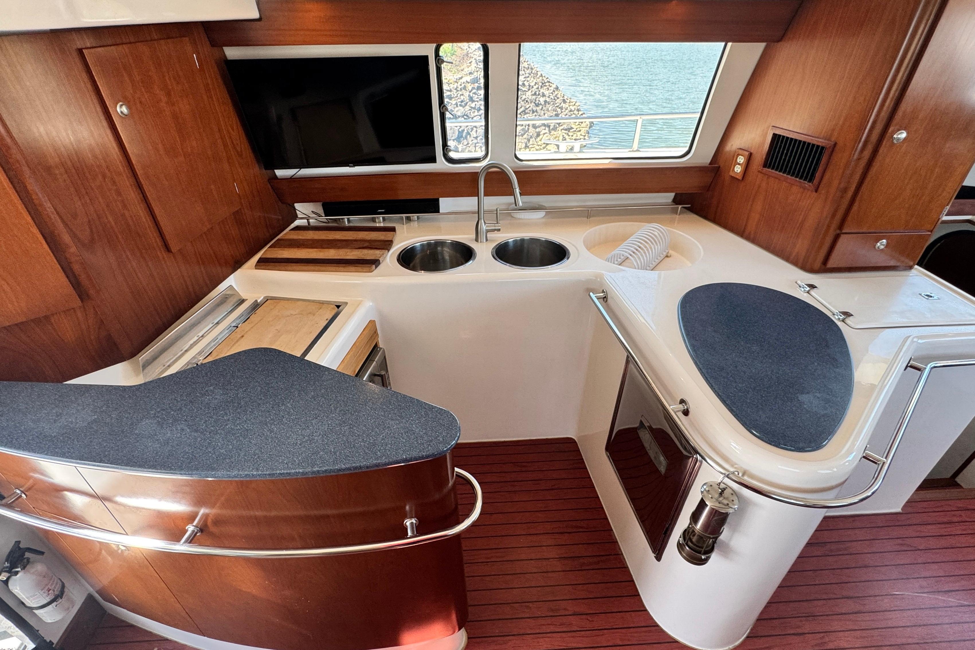 Galley Looking Port