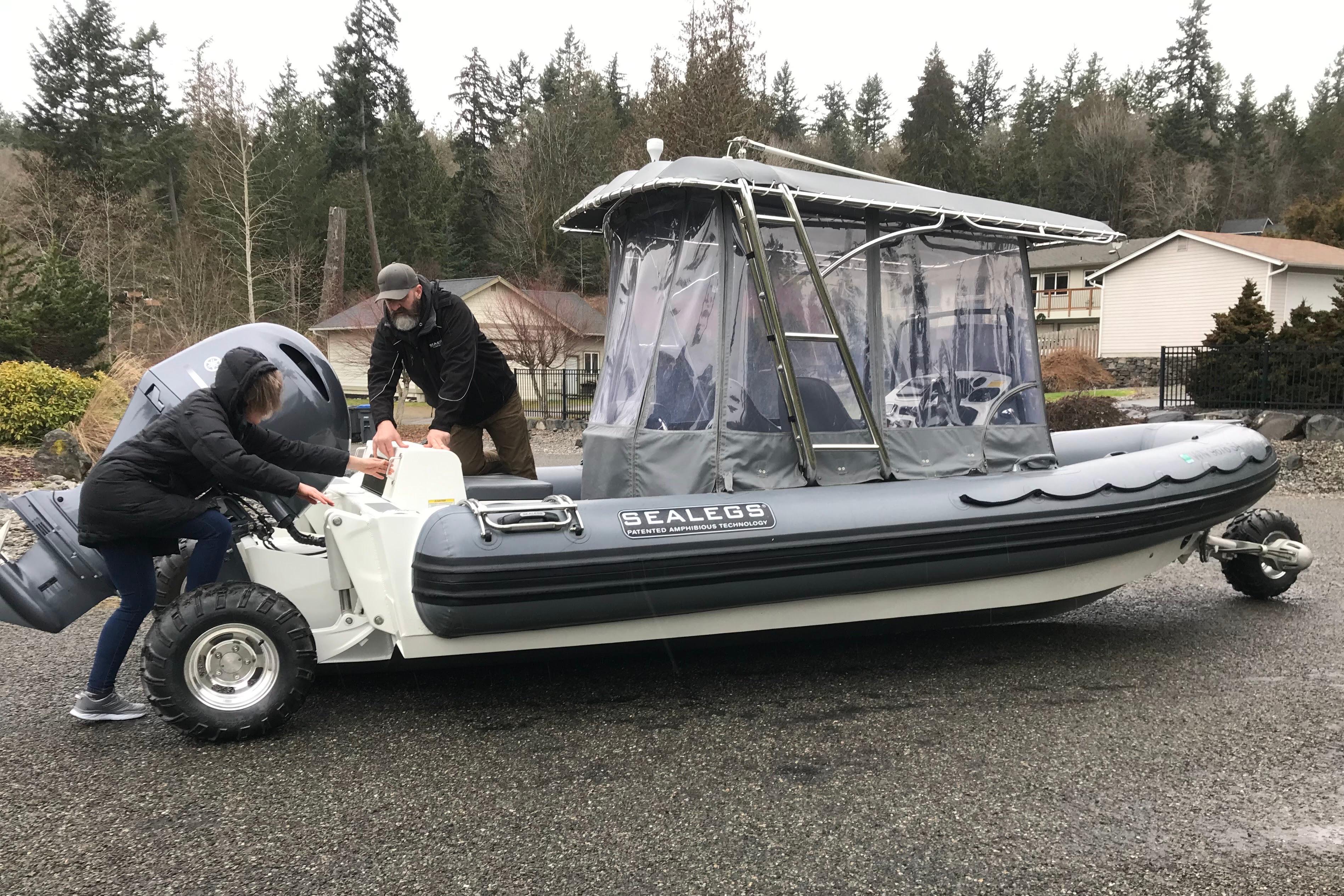 2013 Sealegs 7.7 RIB