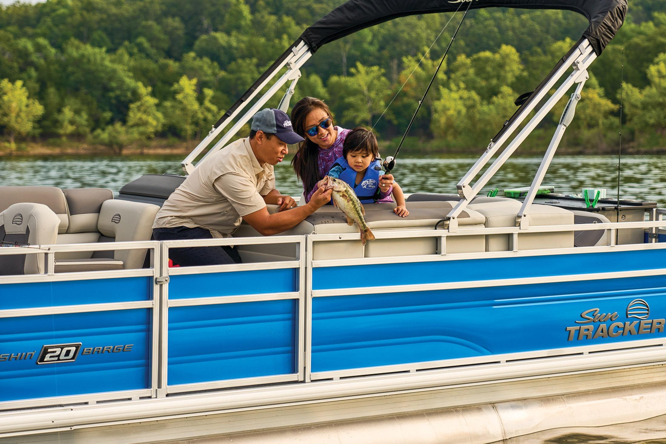 2026 Sun Tracker Fishin' Barge 20 DLX - 12