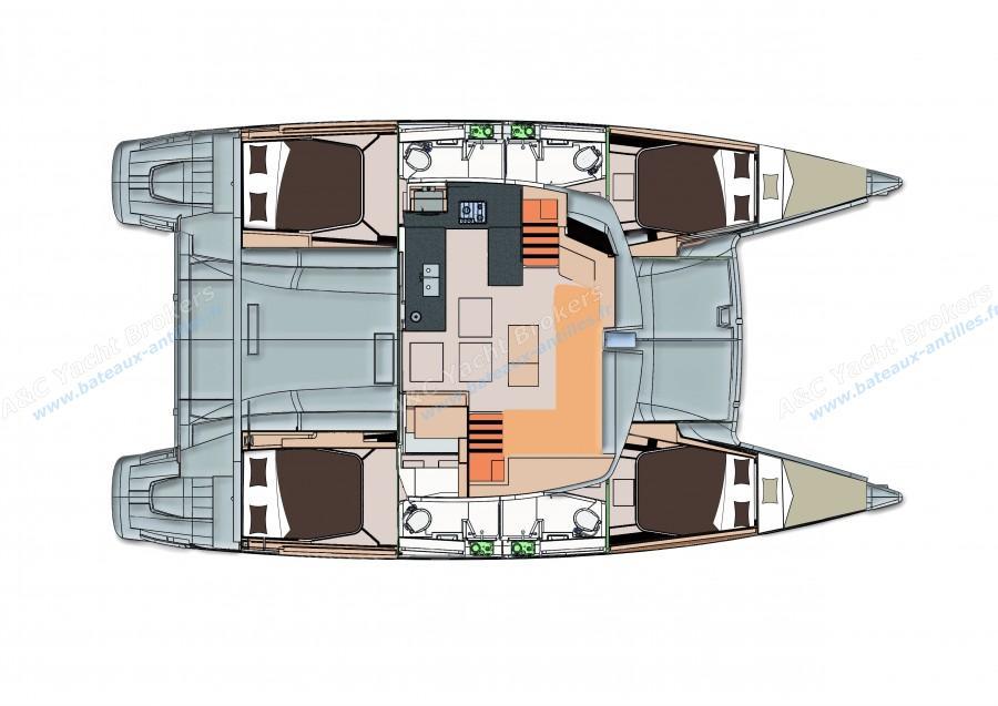 Fountaine Pajot Helia 44 Quatuor