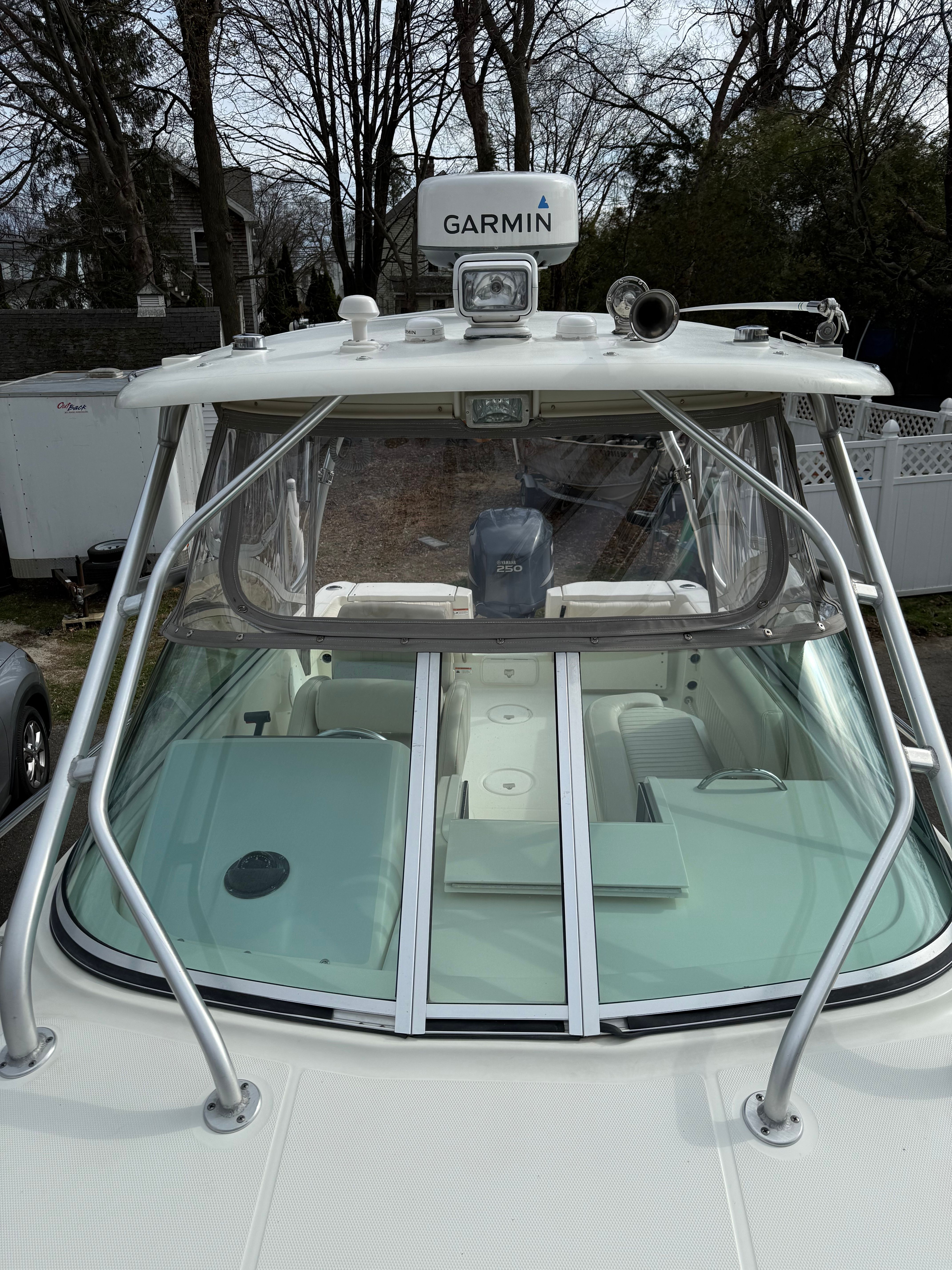 2008 Hydra-Sports Vector 2200 VX boat with Garmin equipment.