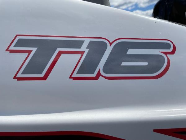 2024 Tahoe T16 logo on white surface